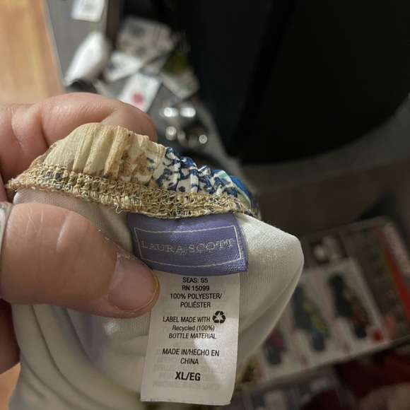 Laura Scott Multicolor Animal Print A-Line Skirt - Picture 4 of 4